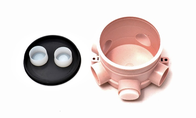 <span style="font-weight: bold;">Коробка КП-1ЛМ </span>5-ТИ РОЖКОВАЯ коробка монтажная в монолит бетон морозоустойчивая 